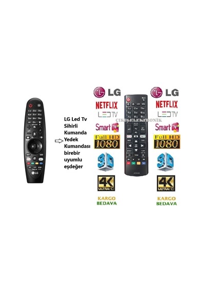 Lg 65Sm8000Pla 65" Smart Led Tv Kumanda