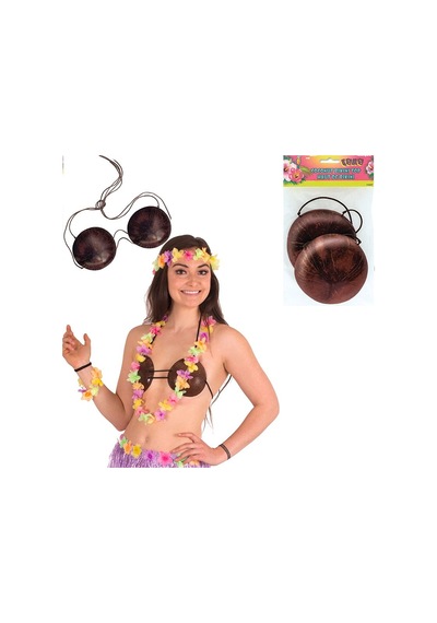 Hawaian Hindistan Cevizi Bikini Üstü Sütyen