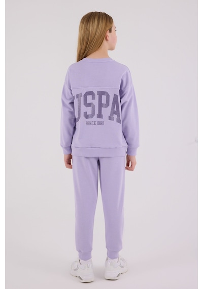 U.S. Polo Assn. Kız Çocuk Mor Eşofman Takımı 5274-48856 Mor