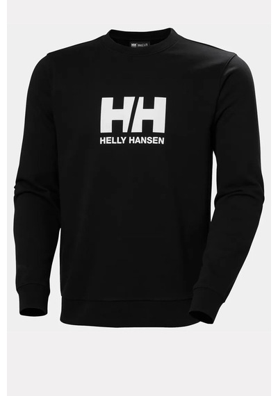 Helly Hansen Erkek Hh Logo Crew Sweatshirt Siyah