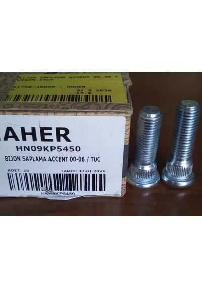 Hyundaı Accent Bijon Saplama 00-06 14Mm (1 Adet)