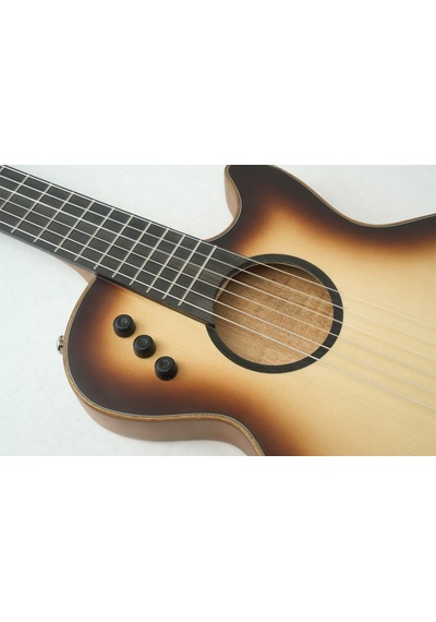 Smıger Le-c1 Sb 40" İnce Kasa Kesik Elektro Klasik Gitar Sunburst
