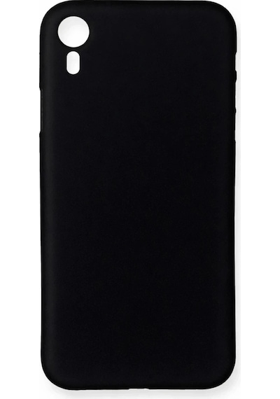 Mey İthalat Apple Uyumlu iPhone Xr Kılıf Pp Ultra İnce Kapak - Siyah