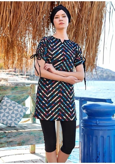 Freshness Adasea 3410 Likralı Kısa Kol Taytlı Mayo Çeşitli Renkler