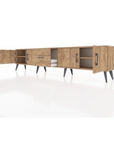 Arges Tv Ünitesi 2 Raflı Tek Çekmeceli 4 Kapaklı 220x30x51 Çam-çam Atlas Çam/atlas Çam - Atlas Çam Arges Tv Ünitesi 2 Raflı Tek Çekmeceli 4 Kapaklı 220x30x51 Çam-çam Atlas Çam/atlas Çam - Atlas Çam