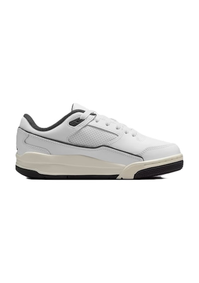 Nike Jordan Flıght Court Gs Leather Sneaker Hakiki Deri Günlük Spor Ayakkabı Beyaz Beyaz