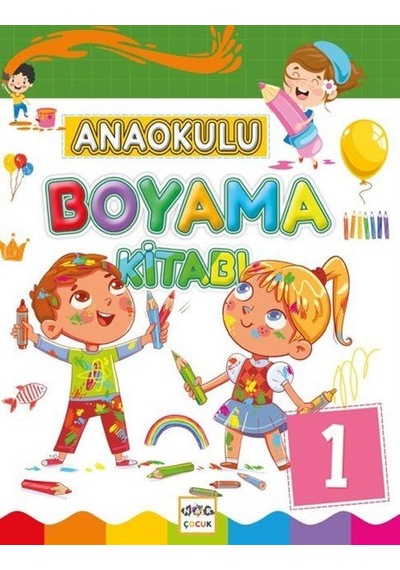 Anaokulu Boyama Kitabı-1 / Kolektif