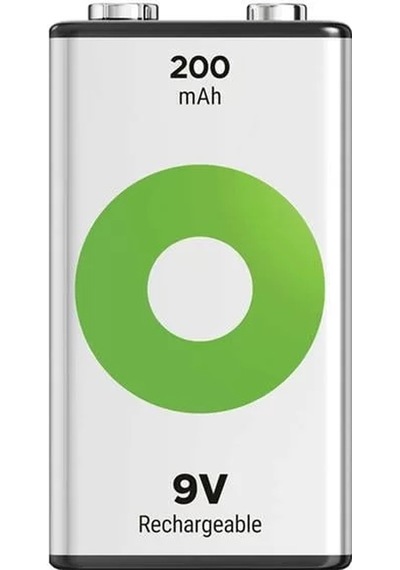 Sh Gp Batteries Recyko 200 Mah 9v Boy Ni-mh Şarjlı Pil Tekli Paket Najmaddin