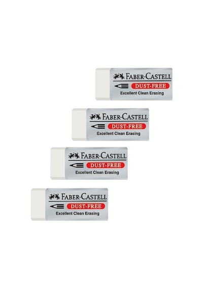 Faber Castell Dust Free Silgi Beyaz Küçük Boy No:30-10 Adet