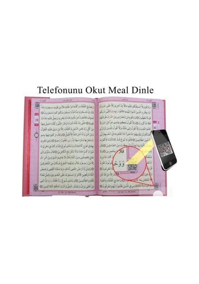 Merve Yayınları Kur'An-I Kerim Rahle Boy Pembe Kuran-014 - Hafı