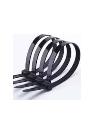 Çok Kaliteli Kablo Bağı Siyah 7,6x550 Mm 3 Paket 300 Adet