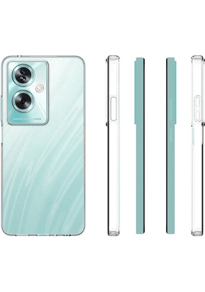 Realme Note 60 Kılıf Zore Süper Silikon Kapak Seffaf