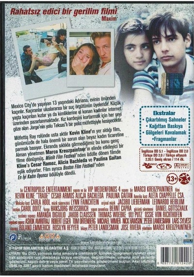 Trade Satılık Çocuklar Kevin Kline Dvd