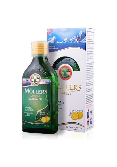 Möller'S Omega-3 Doğal Limon Aromalı Şurup 250 Ml