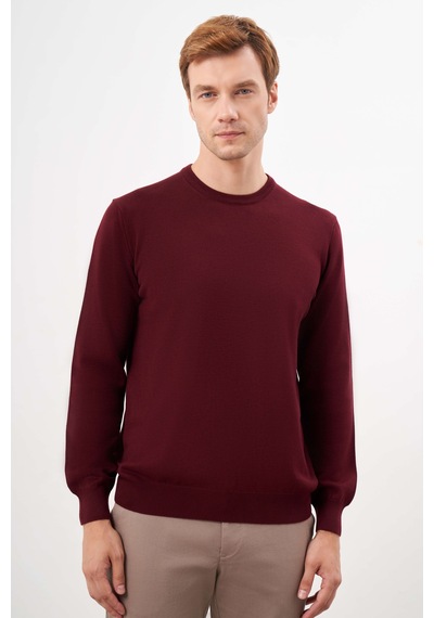 Morven Erkek Koyu Bordo Basic Bisiklet Yaka Dynamic Fit Rahat Kesim Triko 25kc017001752 Koyu Bordo Morven Erkek Koyu Bordo Basic Bisiklet Yaka Dynamic Fit Rahat Kesim Triko 25kc017001752 Koyu Bordo