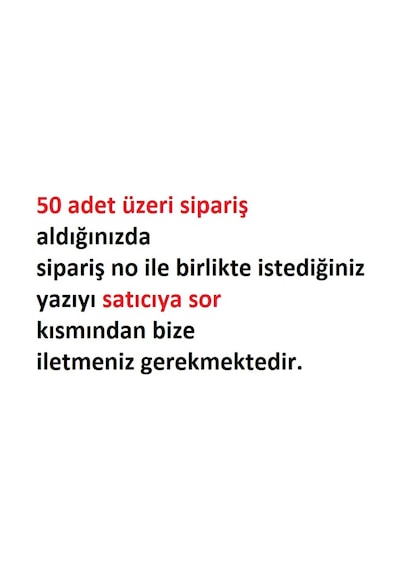 Hands 25 Adet Kına Hediyelik Bileklik - Kişiye Özel Yazı