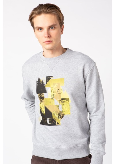 Vigoss Erkek Sweatshırt 62141-30034 Grı