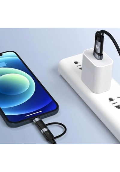 Çoklu Giriş Destekli 4in1 Hızlı Şarj Kablosu