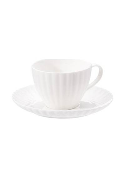 Korkmaz A8641-1 Tulip Collection 12 Parça 6 Kişilik Kahve Fincan Takımı Beyaz