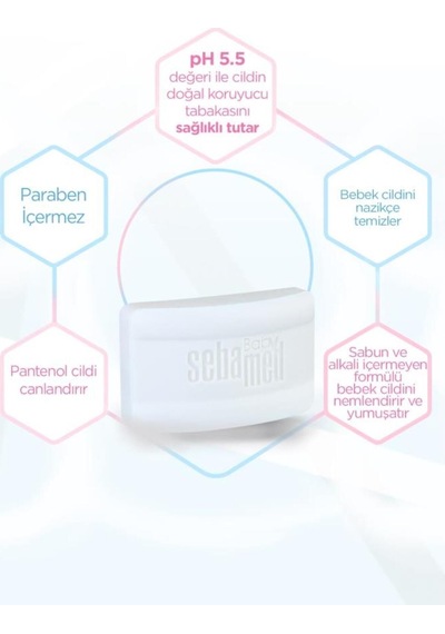 Baby Inulin Ve Pantenol İçerikli Kompakt Bebek Kompakt Sabun 100 Gr X 2 Adet Set