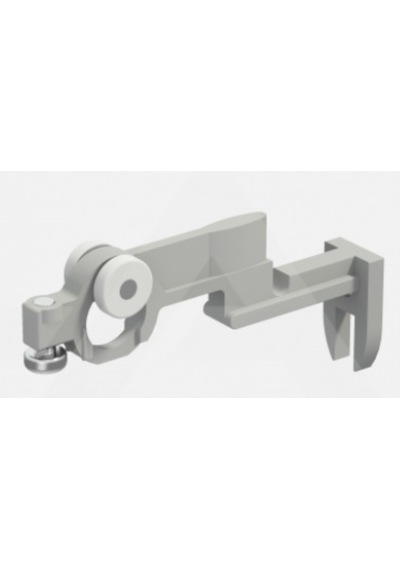 Sürme Kapak Cam 4Mm Alt Tutucu 2Mt Alb 7600