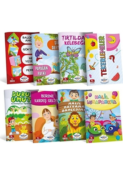 Öğretmen Evde Yayınları 1. Sınıf Yarıyıl Tatil Seti Öğretmen Evde Yayınları