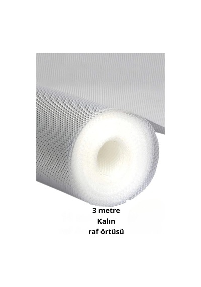 Buğz Premium 3 Metre Pıtırcıklı Kaydırmaz Şeffaf Raf Örtüsü Halı Kaydırmaz 45 Cmx3m Kalın Kaliteli Folyo Diğer