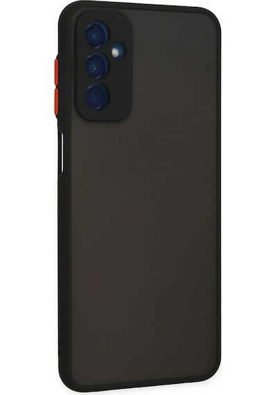 Cosmotex Newface Samsung Galaxy M13 Kılıf Montreal Silikon Kapak - Siyah