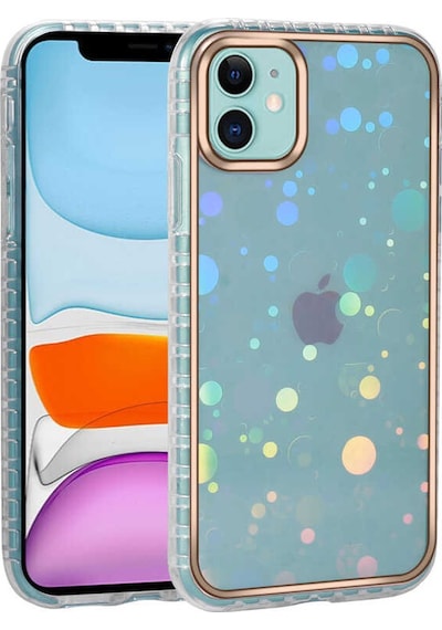 Apple Uyumlu iPhone 11 Desenli Parlayan Transparan Avva Kılıf no2 NO2 No2