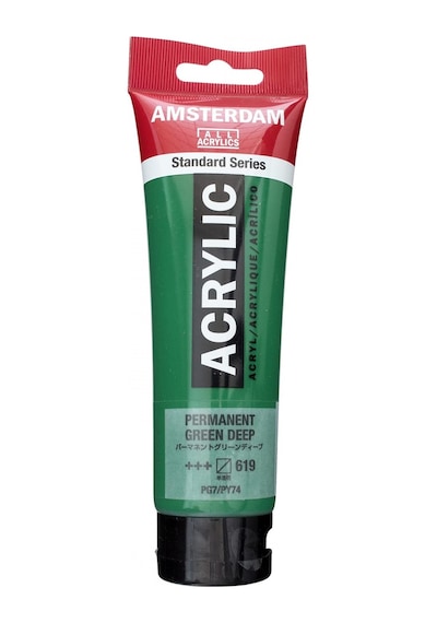 Amsterdam Standart Akrilik Boya 120ml Permanent Green Deep / 619 Diğer