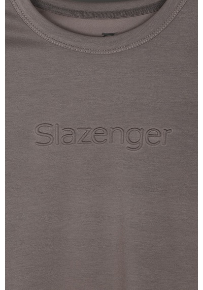 Slazenger Zuranıs Erkek Kahve Tişört