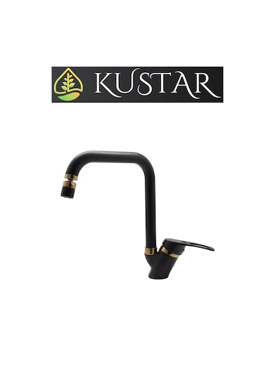 Kustar Lexus Gold Siyah Mutfak Evye Bataryası