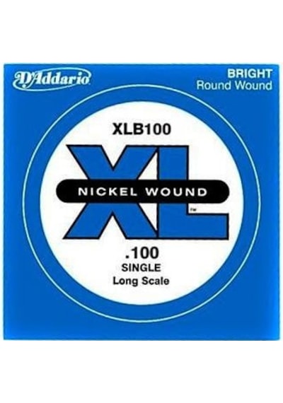 Daddario Xlb100 Bas Gitar Tek Tel E- Mi 0.100 İnç Xl Nickel Wo