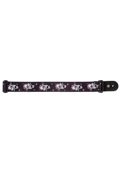 Planetwaves 50lt03 Gitar Askısı 50mm Dokuma Mıss Skull