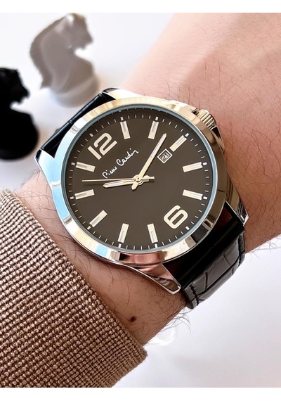Pierre Cardin 800411F08SY Deri Kordon Erkek Kol Saati