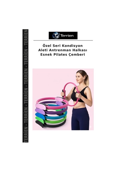 Özel Seri Kondisyon Aleti Antrenman Halkası Esnek Pilates Çemberi