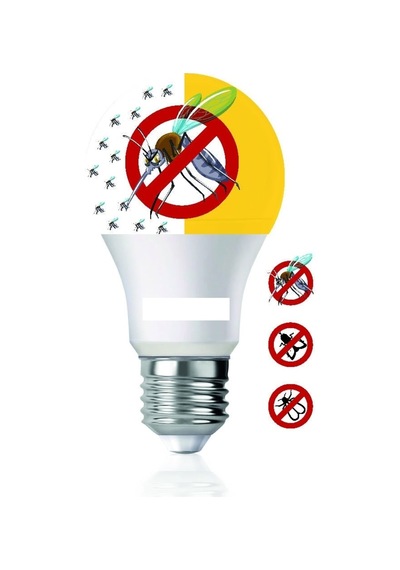 Sivri Sinek Kovar 9w Led Ampul Sarı - Beyaz Diğer