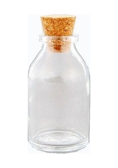 Olio Şişemantarı Tıpalı Cam Şişe 25 Ml