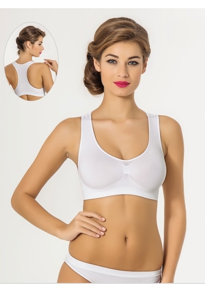 Miss Fit Sporcu Büstiyer Kalın Askılı 1502
