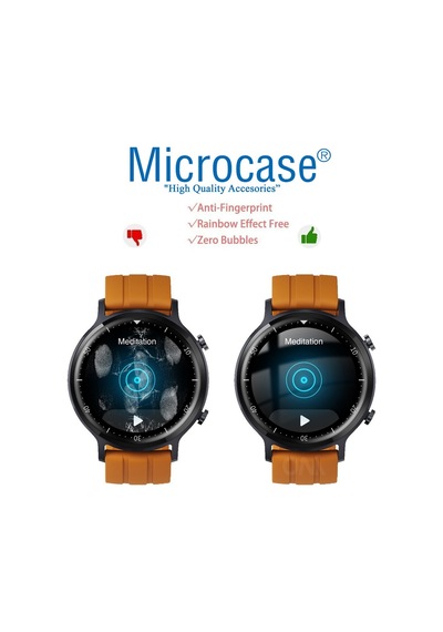 Realme Watch S Tam Kaplayan Numaralı 3D Ekran Koruyucu Pet Film