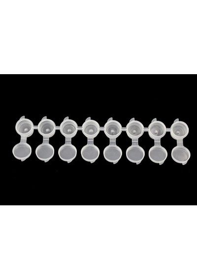 Wingard Wg01 Kapaklı Boya Saklama Kabı,8 Gözlü, 8x4,5 Ml.-54772