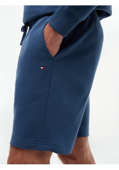 Tommy Hilfiger Essentıal Terry Sweatshort Erkek Mavi Eşofman Altı - Mw0mw37240