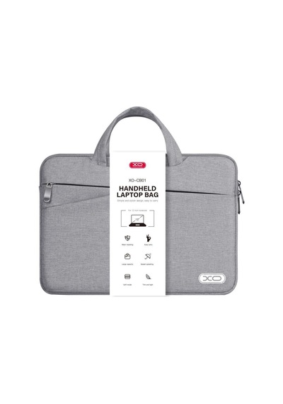 Cb01 Taşınabilir Laptop Uyumlu Çanta - Portatif Notebook Çantası Gri