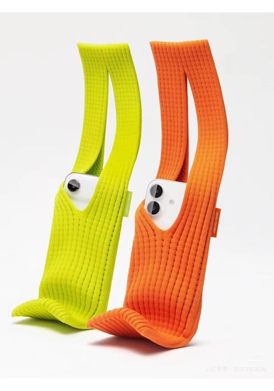 Nihcase Apple Uyumlu iPhone 15 Pro Kılıf Örgü Şık Tasarım Pokket Hasır Small 40cm Kılıf