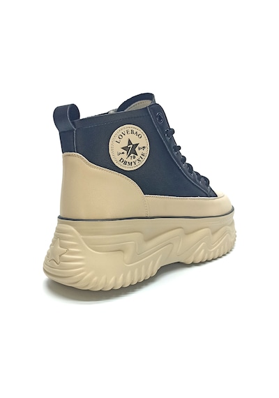 Gamelu 23kz Ginza Bilekli Kalın Taban Kadın Sneaker Siyah