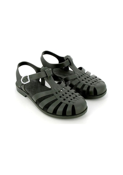 Meduse Sunmif Mat Kaki Fonce Kadın Sandalet-8452 Haki