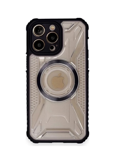 Apple iPhone Uyumlu  12 Pro Uyumlu Kılıf Prag Magneticsafe Kapak - Siyah