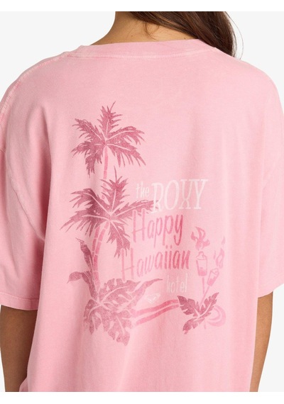 Roxy Talloversize Washed Kadın T-shirt-erjzt06081 Pembe