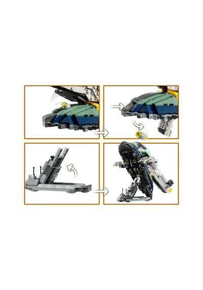 LEGO® Star Wars: Klonların Saldırısı Jango Fett’in Starship’i 75433 - 9 Yaş ve Üzeri Çocuklar için Yaratıcı Oyuncak Yapım Seti (707 Parça) LEGO® Star Wars: Klonların Saldırısı Jango Fett’in Starship’i 75433 - 9 Yaş ve Üzeri Çocuklar için Yaratıcı Oyuncak Yapım Seti (707 Parça)