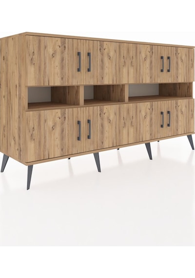 Kronos Konsol 8 Raflı 8 Kapaklı 176x59x99 Çam-çam Çam-çam Kronos Konsol 8 Raflı 8 Kapaklı 176x59x99 Çam-çam Çam-çam
